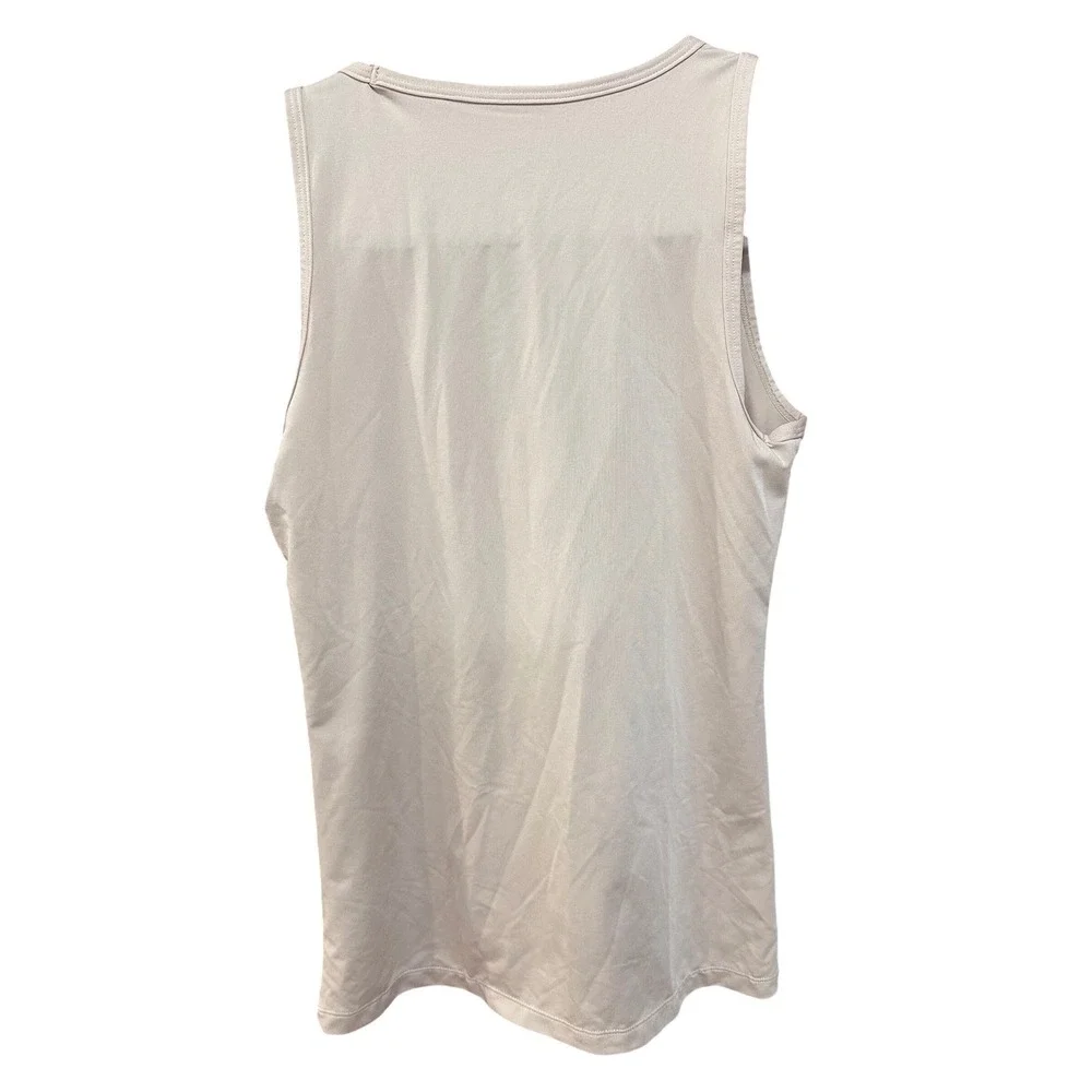 Tommie Copper Women Medium Beige Core Compression Tank Top 9010WR Scoop Neck - Picture 6 of 9